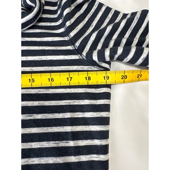 SOFT TERRY COWLNECK DRESS - STRIPE-M - Picture 7 of 9
